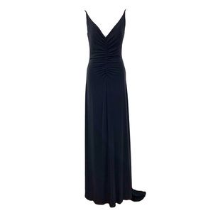Alfred Angelo Low Back Formal Gown 8 V-neck Train